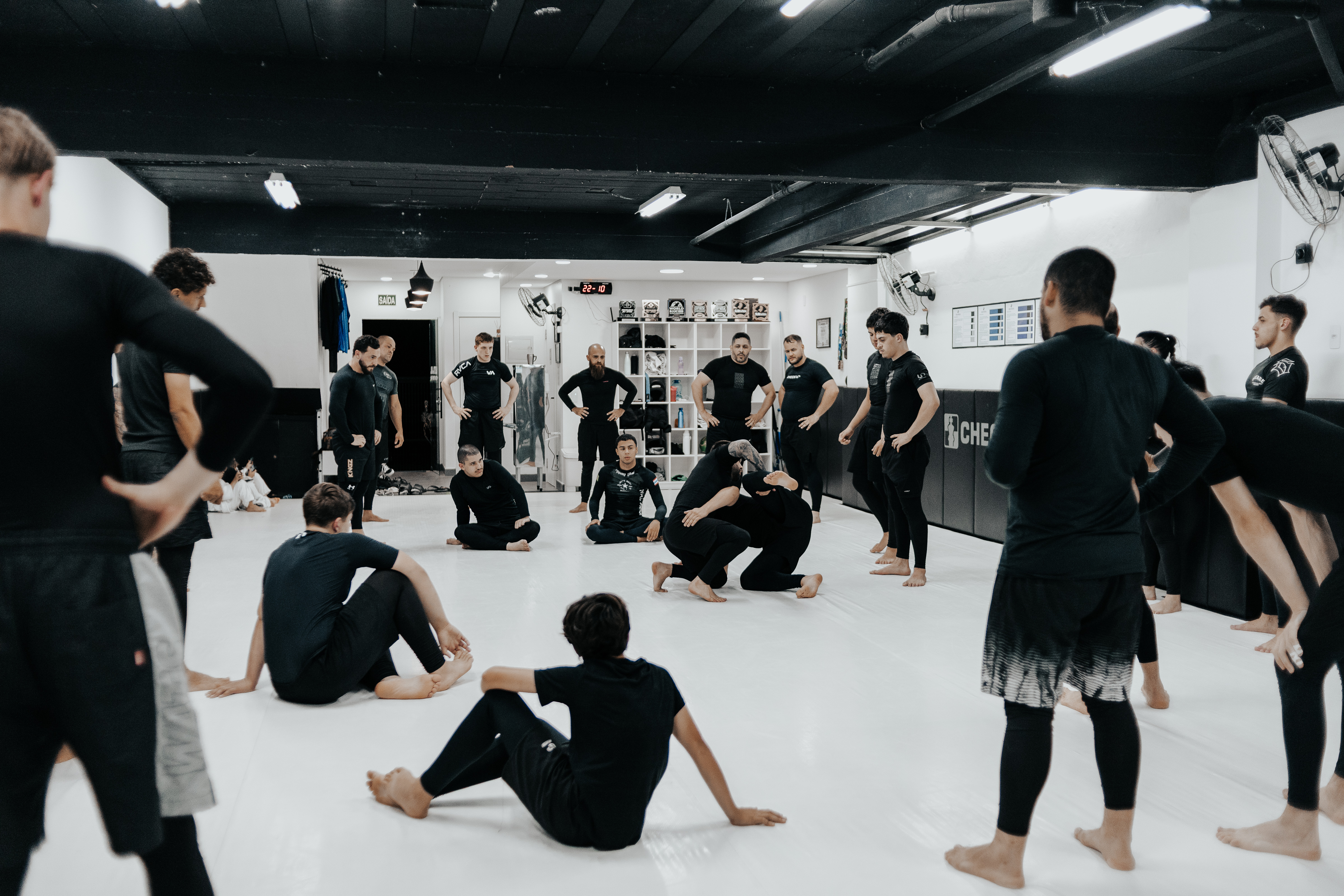 Treino de Jiu-Jitsu No-Gi